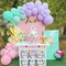 Light Purple Balloons - 12 inch 100pcs Latex - Round Pastel Purple Birthday Balloons with 2 Ribbons, Lilac Lavender Balloons